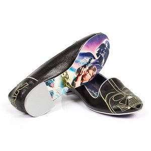 Irregular Choice Darth Vader Star Wars Flats